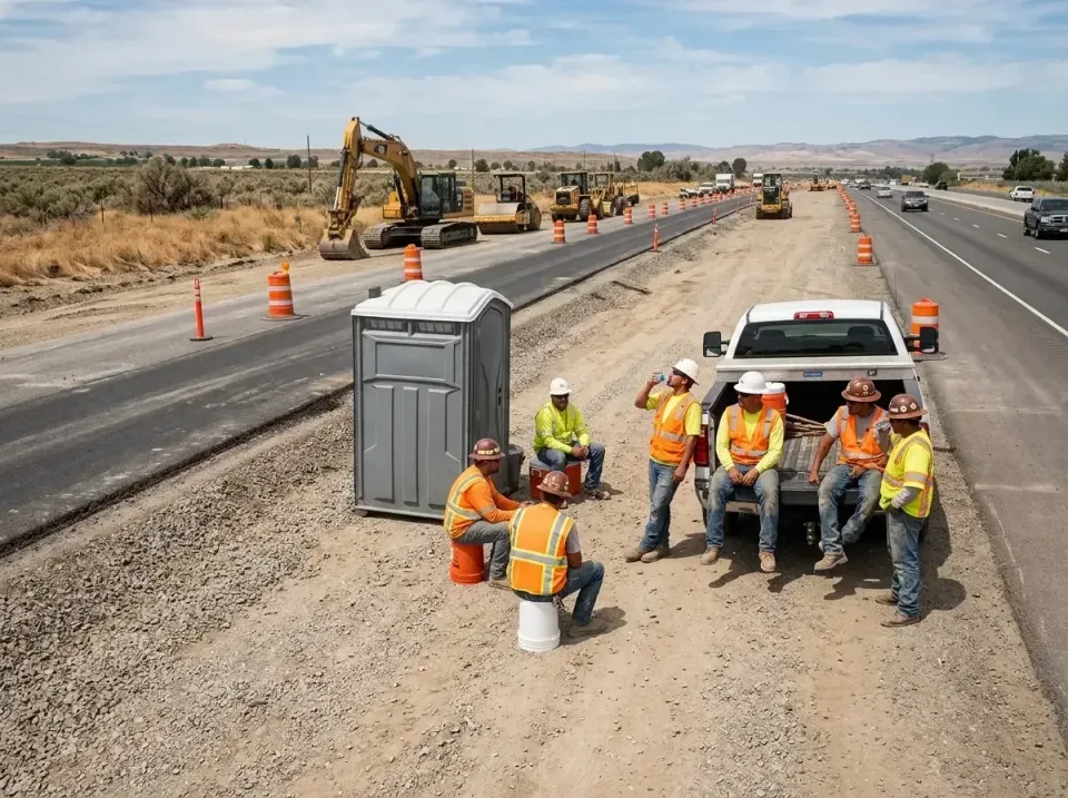 highway-road-construction-crew-007 — frequently asked questions, Porta Potty and Restroom Rentals in Makawao, HI
